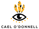 australian psychic medium, cael o'donnell logo